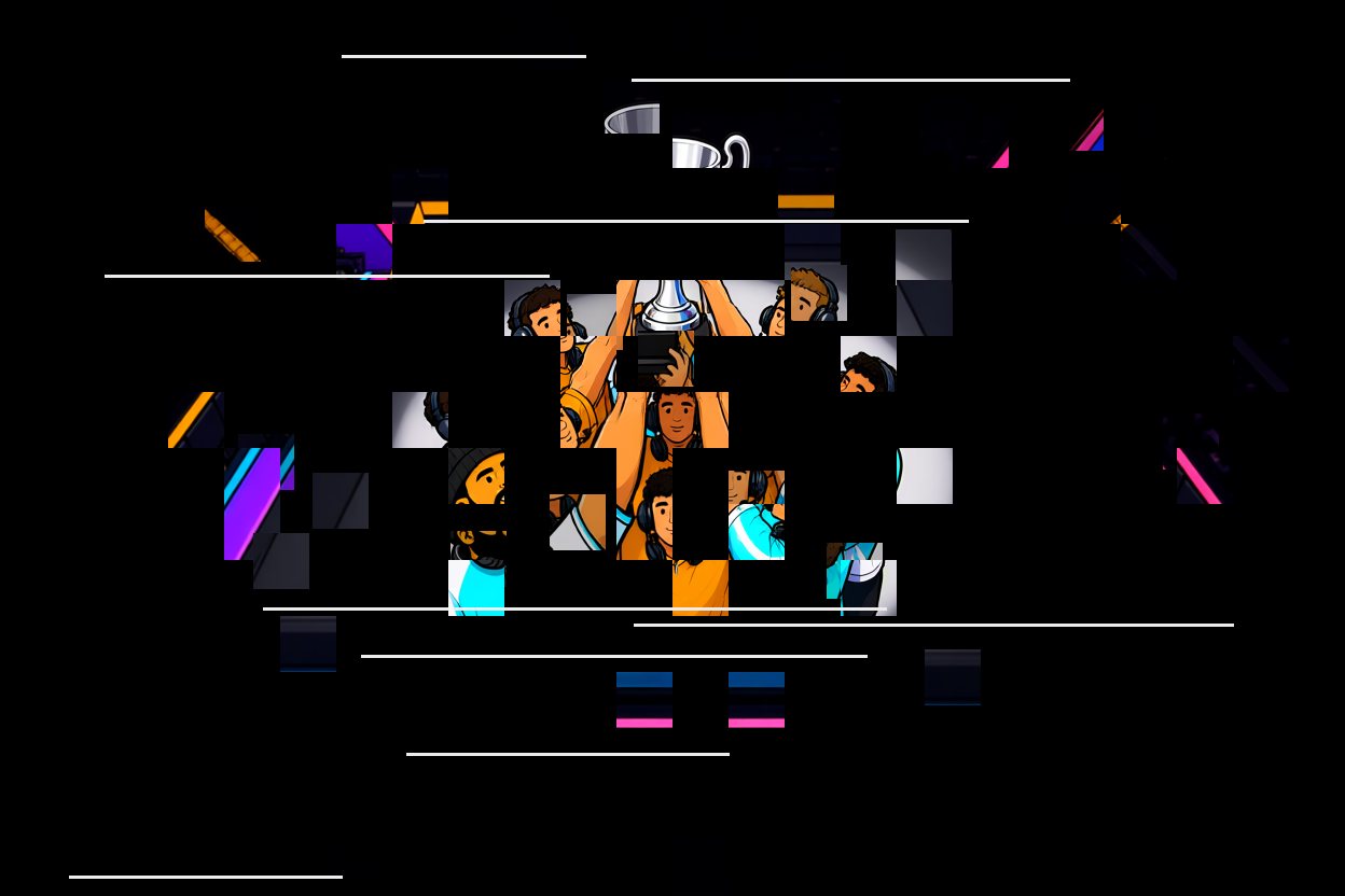 The picture breaks into pieces, falling into black.